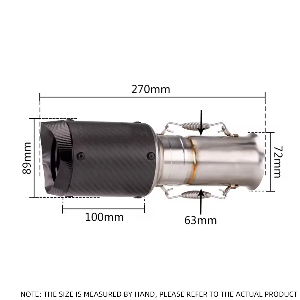 1290sdr Motorcycle exhaust Modified Muffler for 1290 exhaust Super duke R 1290 Super Duke R 2017-2021