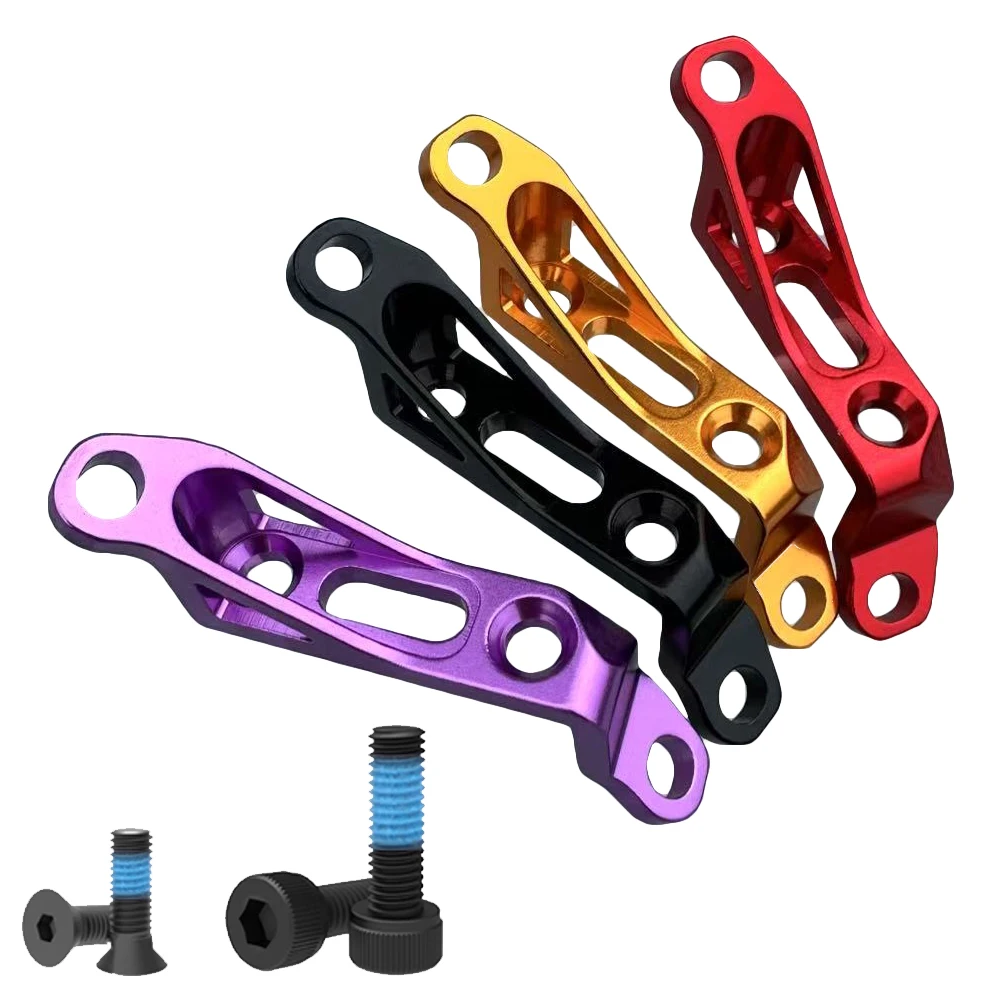 Post Mount to Flat Mount Brake Adapter Bicycle Disc Brake Adapter Bike Frame Fork PM to FM Caliper Mount 140mm 160mm 180mm Rotor