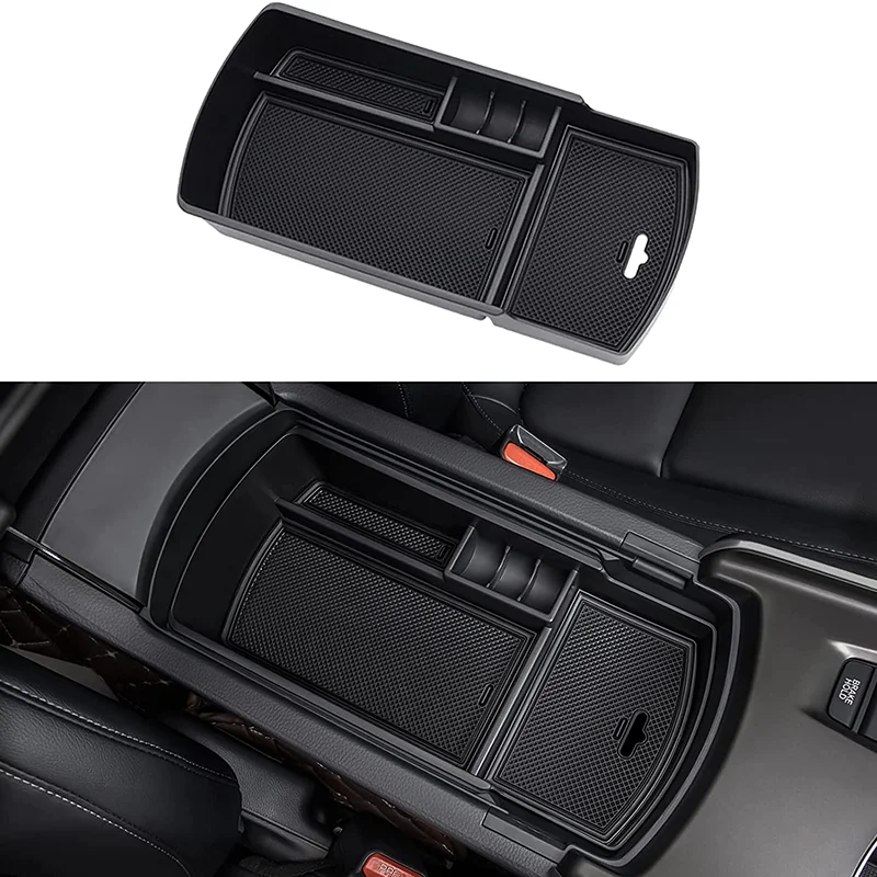 

Center Console Tray Organizer For Honda Accord 2018 2019 2020 2021 2022 Accessories Insert Tray Secondary Storage Armrest Box