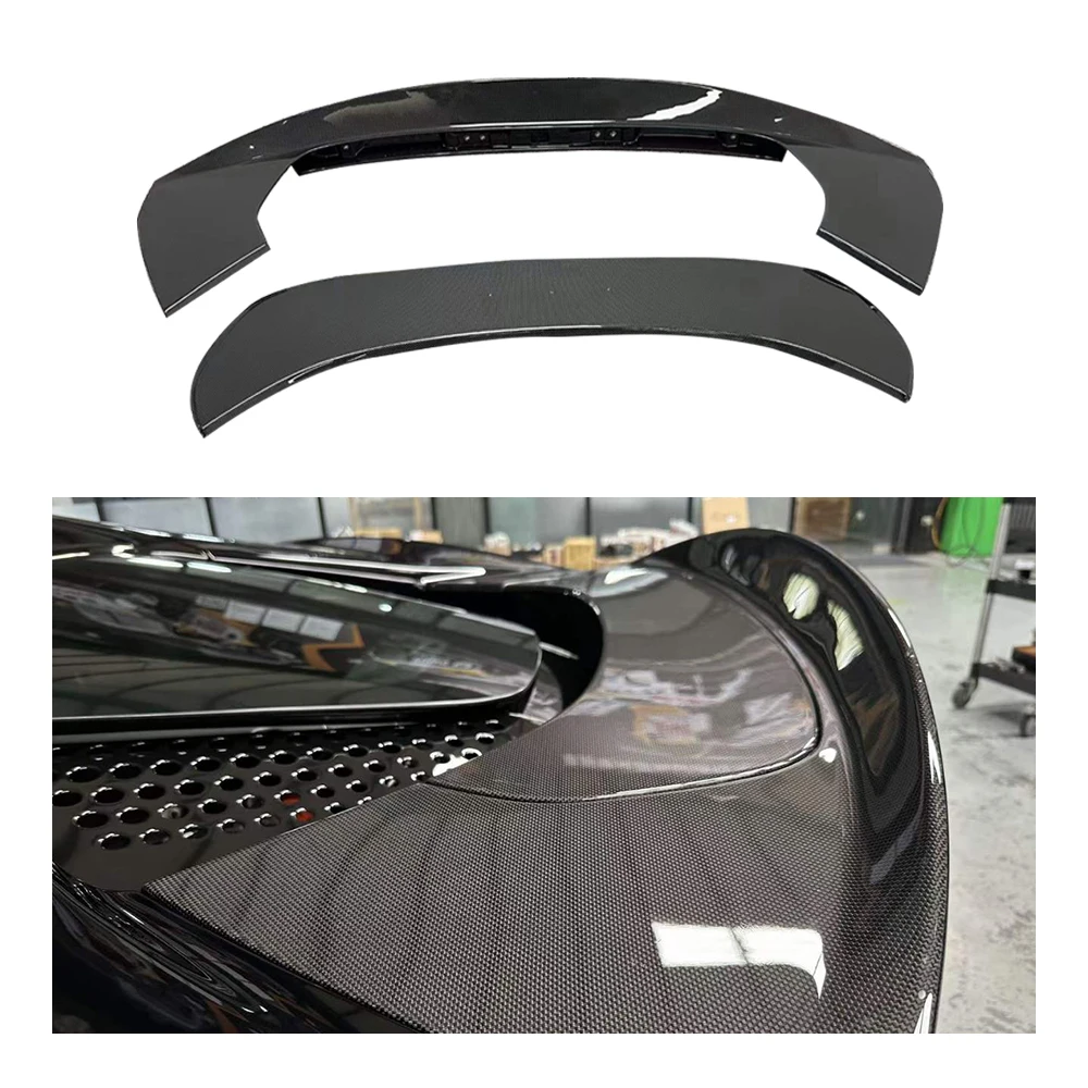 Dry Carbon Fiber Rear Trunk Wing Spoiler Bumper Lip OEM Style for Ferrari SF90