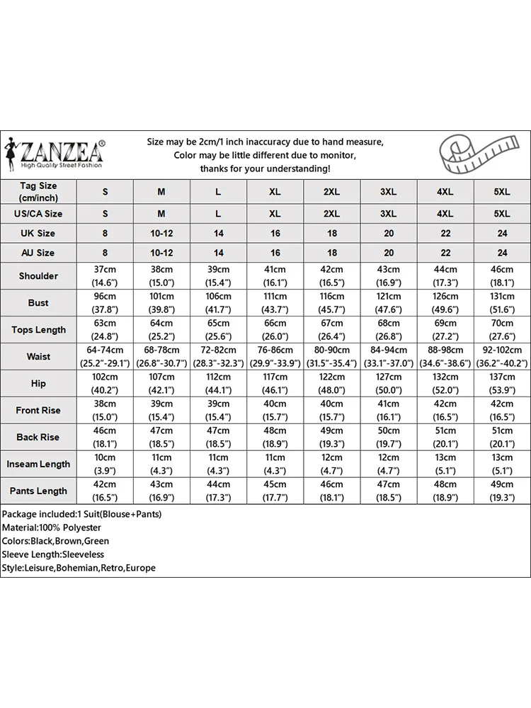 Zanzea-女性用のプレーンショーツとプリントショーツセット、カジュアルなタンクトップ、ゆったりとした休日の衣装、毎日の2ピース、夏のファッション、2022