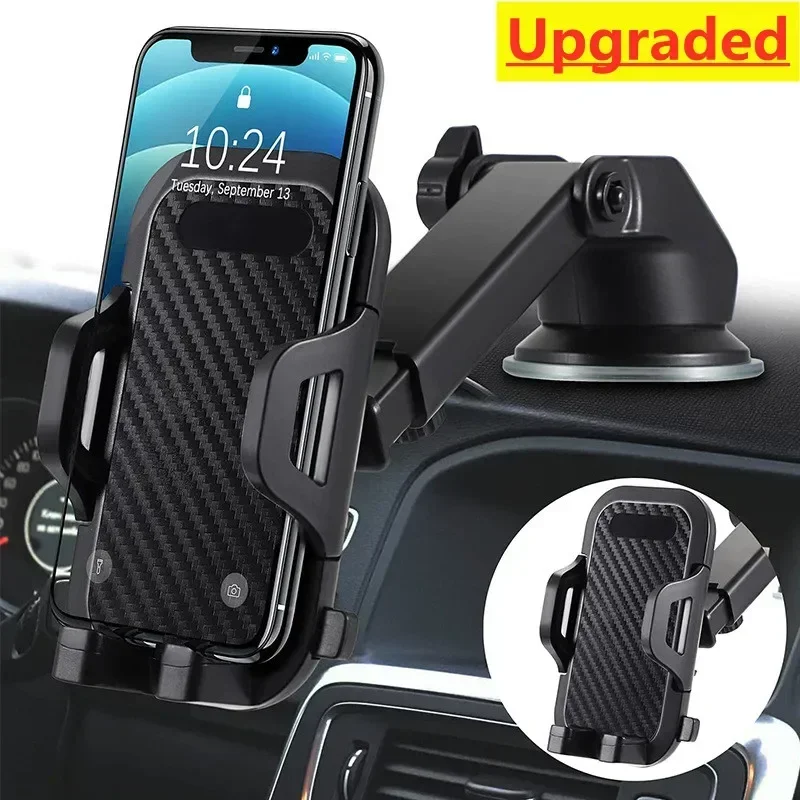 NEW Universal Sucker Car Phone Holder 360° Windshield Car Dashboard Mobile Cell Support Bracket for Smartphones image 4