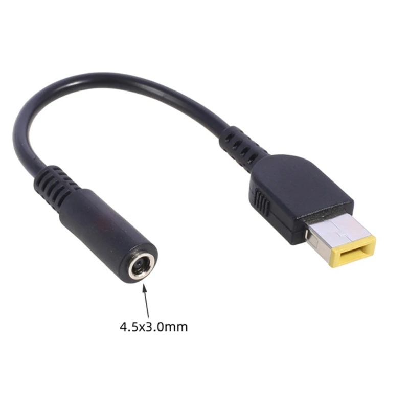 Laptop Power Charging Connector Cable 90W 4.5x3.0 Female to Male Converter