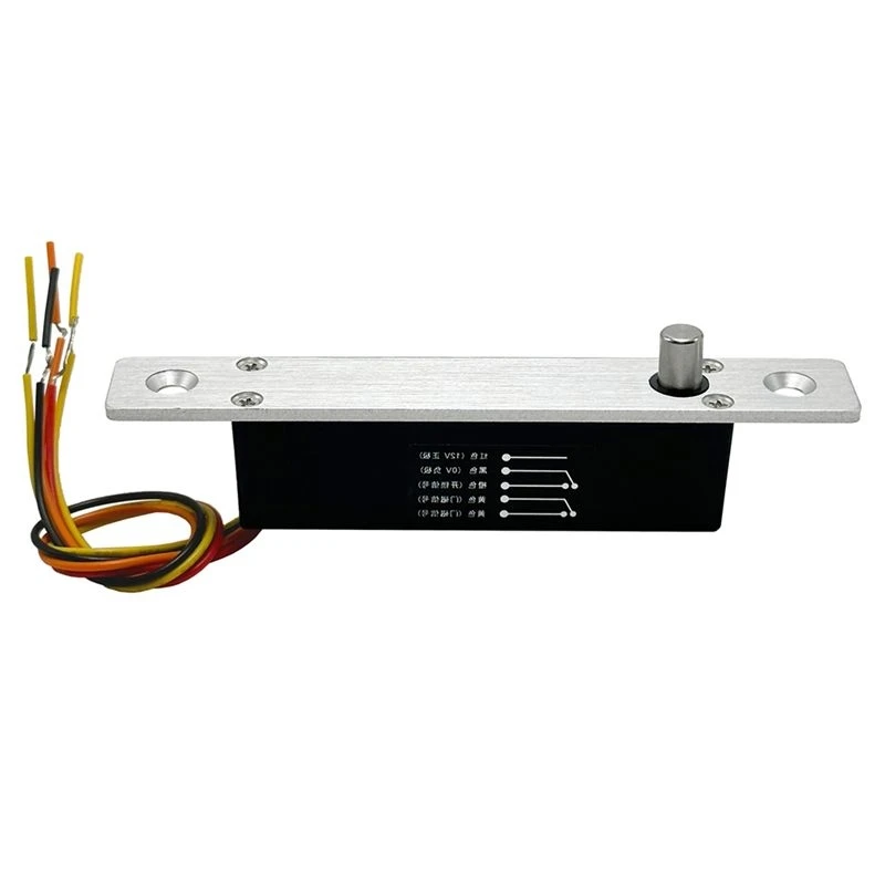 Smart Portable DC12V Electric Bolt Locks Access Control Electric Lock Mini Electric Lock Electronic Door Lock Status Normally