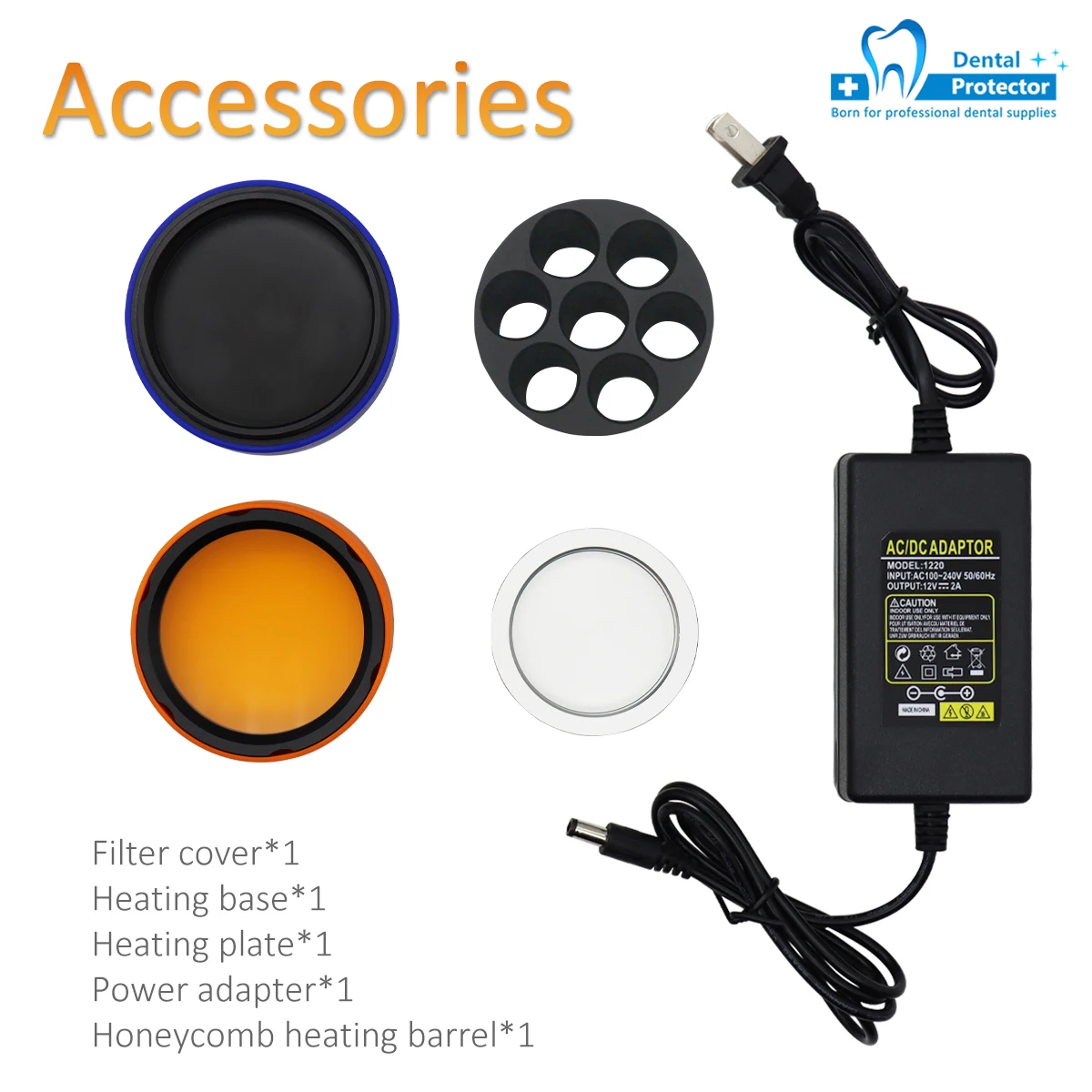 NEW Dental AR Heater Composite Material Soften Warmer Fast Heating Three-position Temperature Adjustment Instrument Spare Part