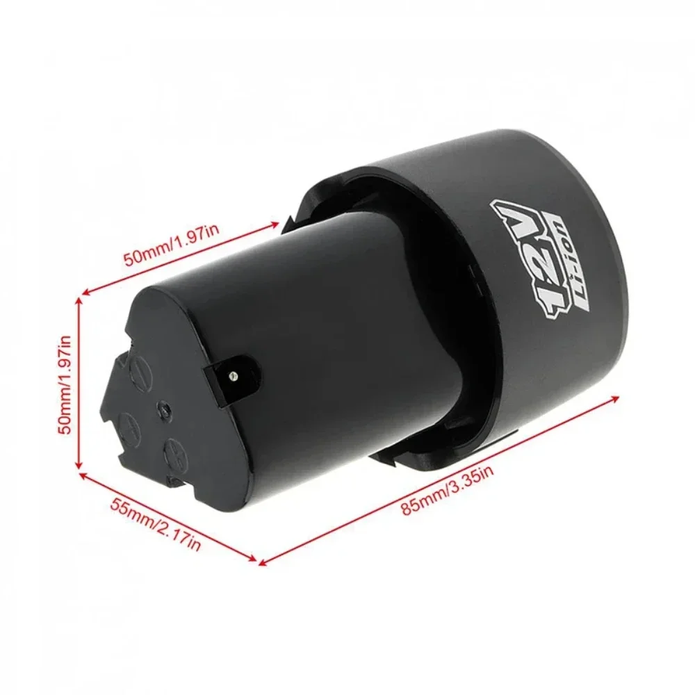 New 12V Rechargeable Lithium Battery 3000mAh for Power Tools Electric Drill Screwdriver Angle Grinder