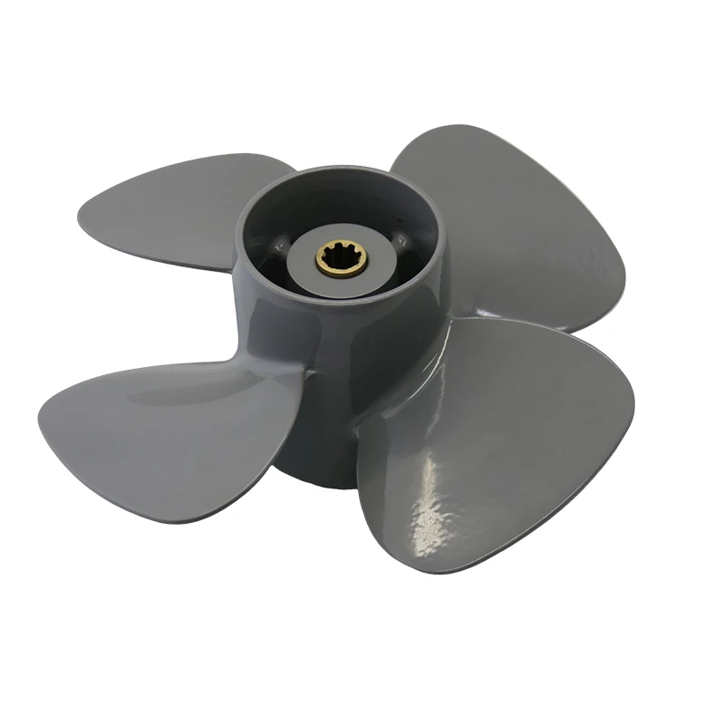 New 4 Blades High Hhrust Propeller 10x5 10x7 10x9 Match with Honda Outboard Motor BF8D/BF9.9D BF9.9/BF15A BF15D 8 Splines