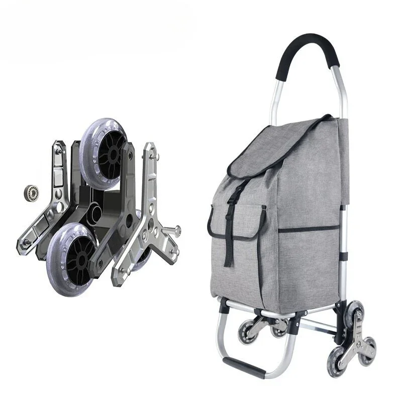 

Small Cart for Buying Groceries,aluminum Alloy for Buying Groceries,portable Trailer for Transporting Goods,folding Pulled Cart