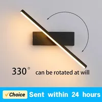 Modern LED Wall Lamp Stripes Wall Sconce for Bedroom Bedside Living Room Study Stairs Home Decor Indoor Lighting Fixture Luster