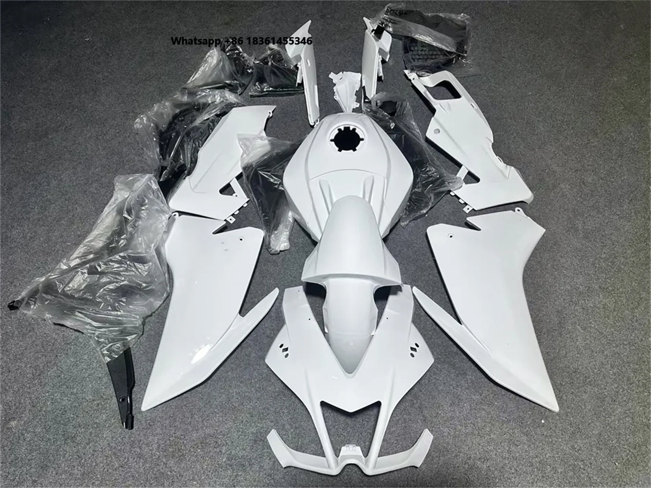 

New ABS molded fairing For 2012 2013 2015 2016 20107 2018 body kit fairing white