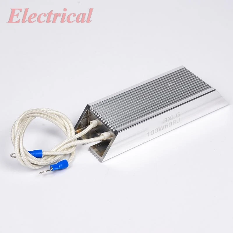 1pc Braking Resistor Aluminum Frequency Converter Shell Resistor Resistance 400W 200ohm  1200W 33ohm