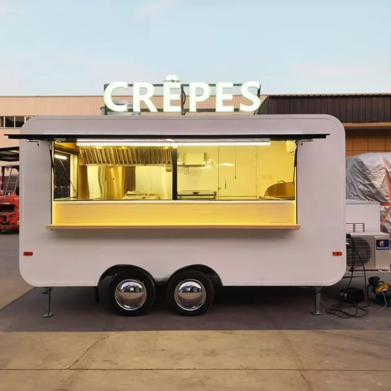 รถขายอาหารเคลื่อนที่ บาร์ รถขายกาแฟ รถพ่วง พร้อมอุปกรณ์ครบครัน ขายโดเนอร์เคบับ ของหวาน เบอร์เกอร์ พิซซ่า พร้อมครัวครบชุด