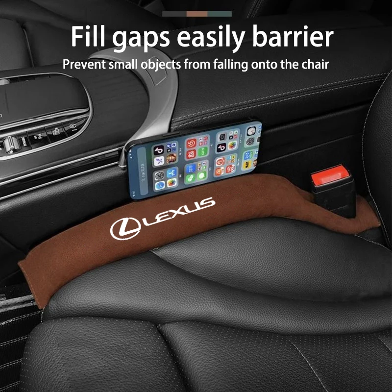 Car Seat Gap Filler Strip Soft Waterproof Leakproof Filler Pad For Lexus F SPORT ES RX NX LS UX LM LX GX LC RZ IS CT GS RC HS SC