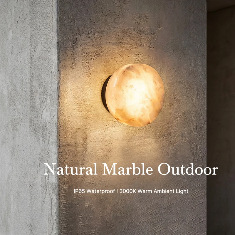 Outdoor Lighting Year Round - Dış Mekan IP65 Su Geçirmez Alabaster
