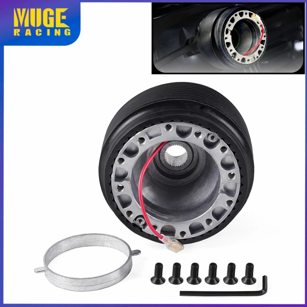 

MUGE- Steering Wheel Hub Adapter Boss Kit 51mm For Mazda MIATA 323 626 B2200 B2000-MX5 QR055