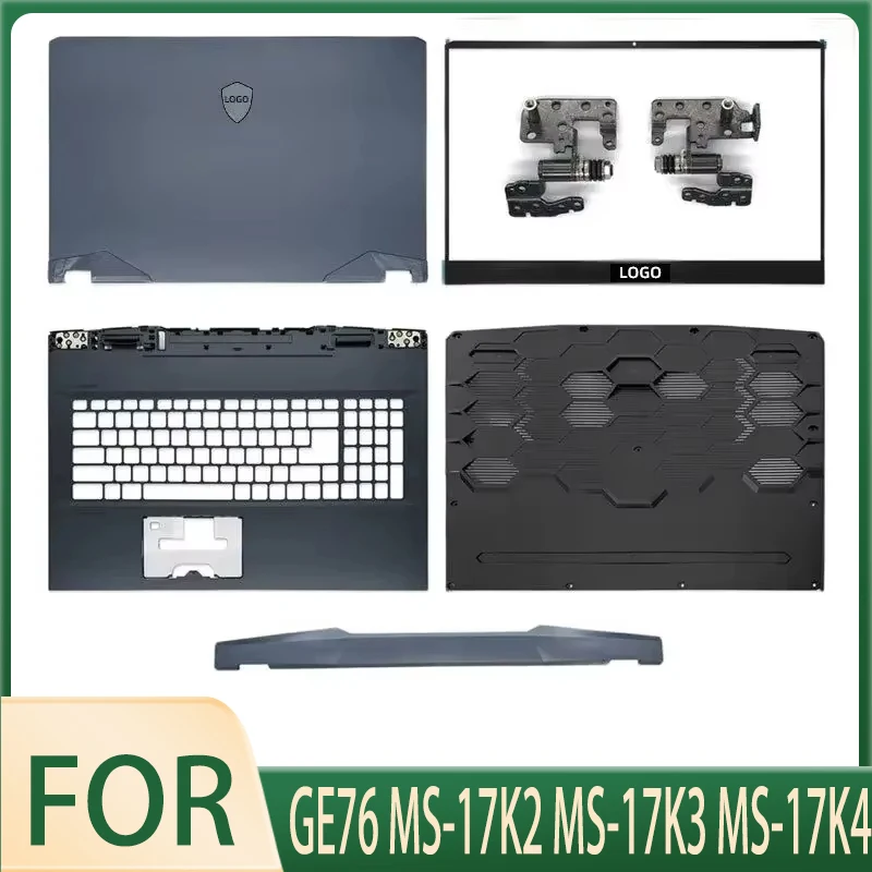 

New Top Cover for GE76 MS-17K2 MS-17K3 MS-17K4 Screen Back Case Frame Bezel Hinges Palm Rest Upper Lower Bottom