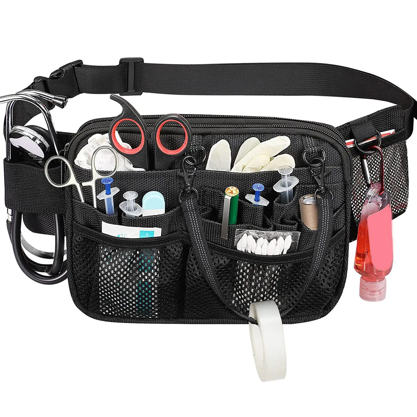 Nurse Fanny Pack Nurse Tool Medical Gear Pocket Durable Bandage Scissors Nursing Organizer Pouch Medical Assistants Nurse Vet