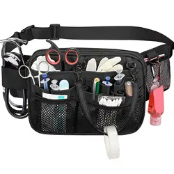 Infermiera Fanny Pack strumento per infermiere tasca per attrezzi medici durevole forbici per fasciatura borsa per infermiere organizzatore assistente medico infermiera veterinario