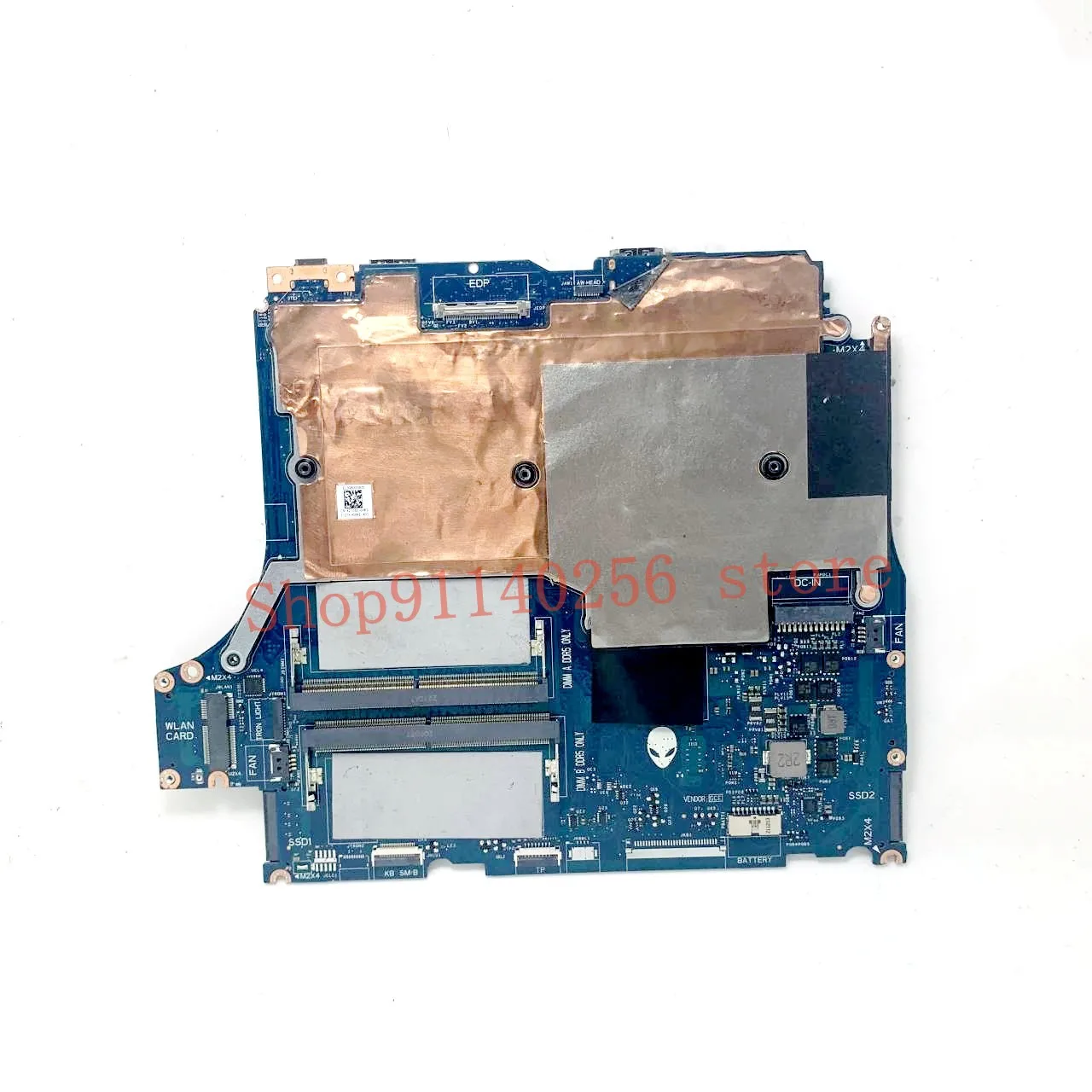 For DELL M17 R5 CN-0VVD66 0VVD66 0VVD66 Laptop Motherboard LA-L761P With Ryzen 9 6900HX CPU GN20-E3-A1 RTX3060 100% Tested Good