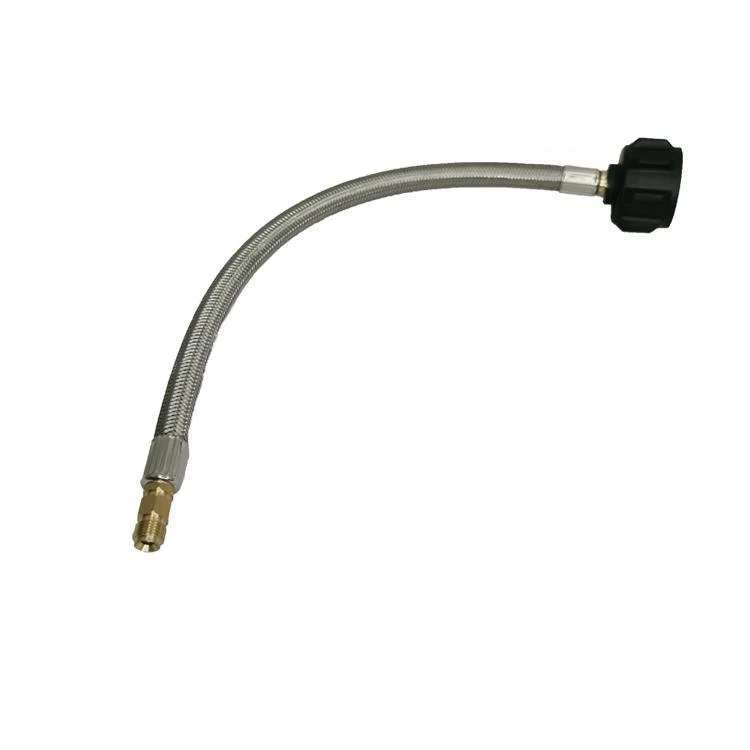 Propane High Pressure Hose, QCC Inlet, 1/4