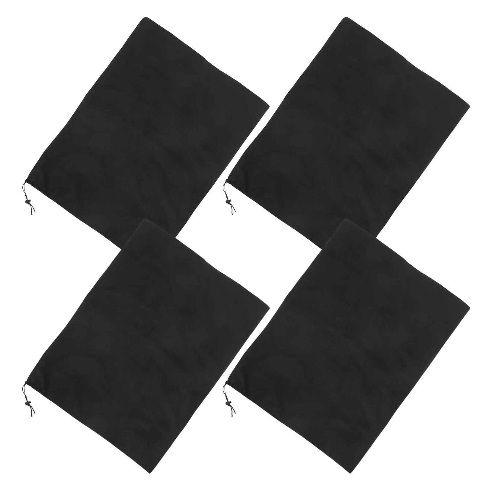 

4pcs Black Reusable Winter Plant Protective Cover 60x80cm Frost Protection Garden Covers For Plants Tree Wrap Freeze Protection