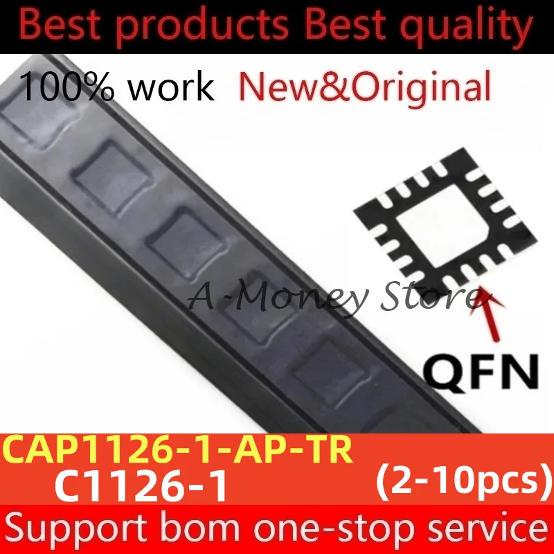 

(2-10pcs)C1126-1 CAP1126 CAP1126-1-AP-TR QFN-16