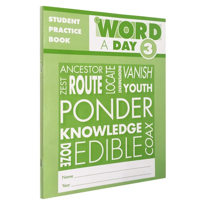 

Evan-Moor A Word A Day, Grade 3 SE Workbook,aged 7 8 9 10, English book 9781596734159