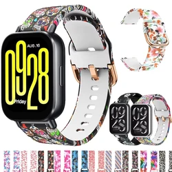 Printing Strap for Xiaomi Redmi watch 5 Active Lite Replacement Silicone SmartWatch Wristband Bracele correa Redmi watch 3 Strap