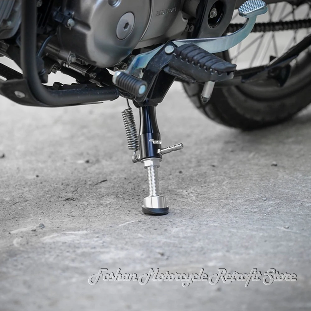 Modificação da motocicleta acessórios para Honda MONKEY125, CT125 para abaixar o corpo, coluna lateral curta, Grom MSX125, 2022, 2023, 2024