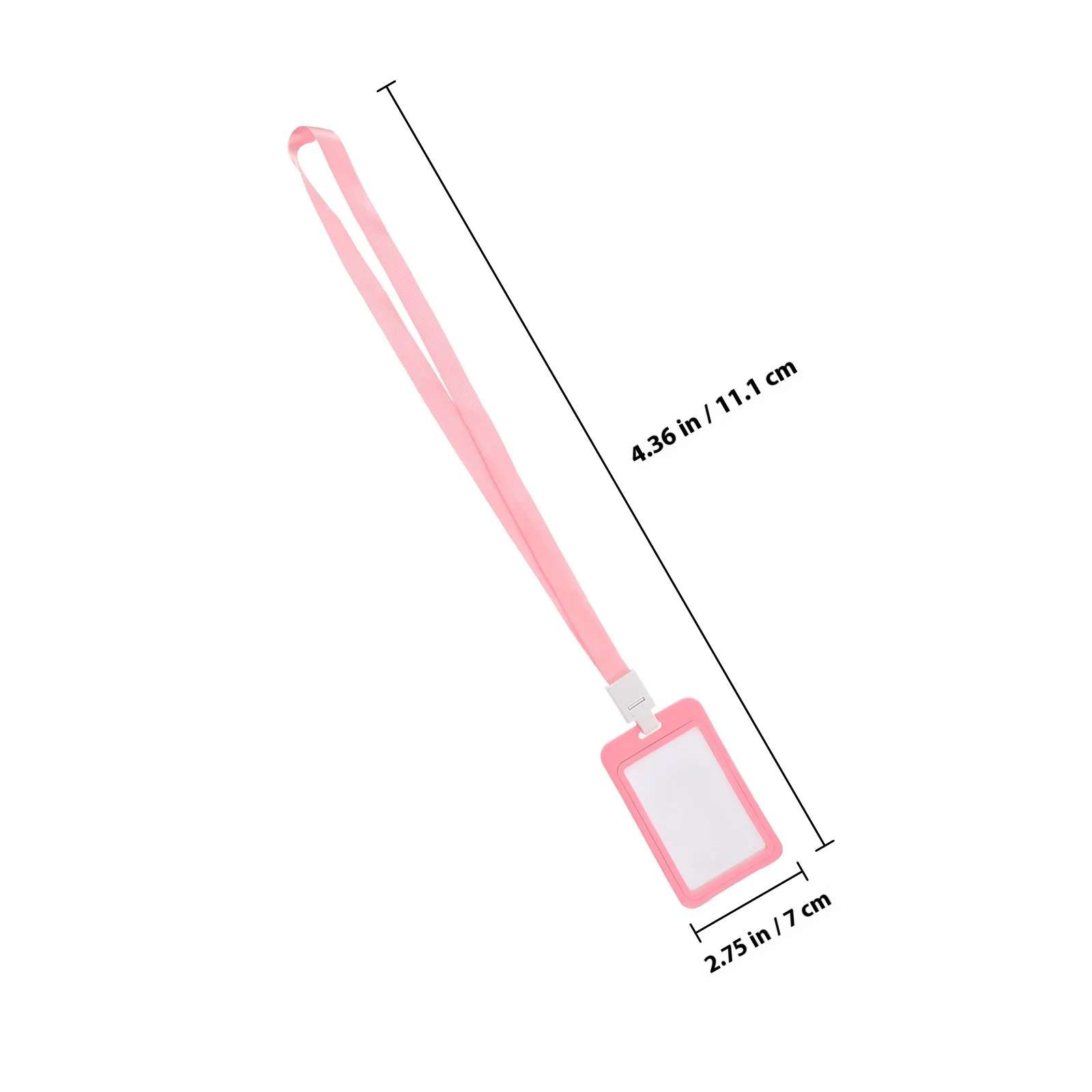 مجموعة واحدة من حامل الشارة، حامل البطاقة العملية، سهل التفكيك لمكتب المدرسة والسفر، غطاء بطاقات الحافلة