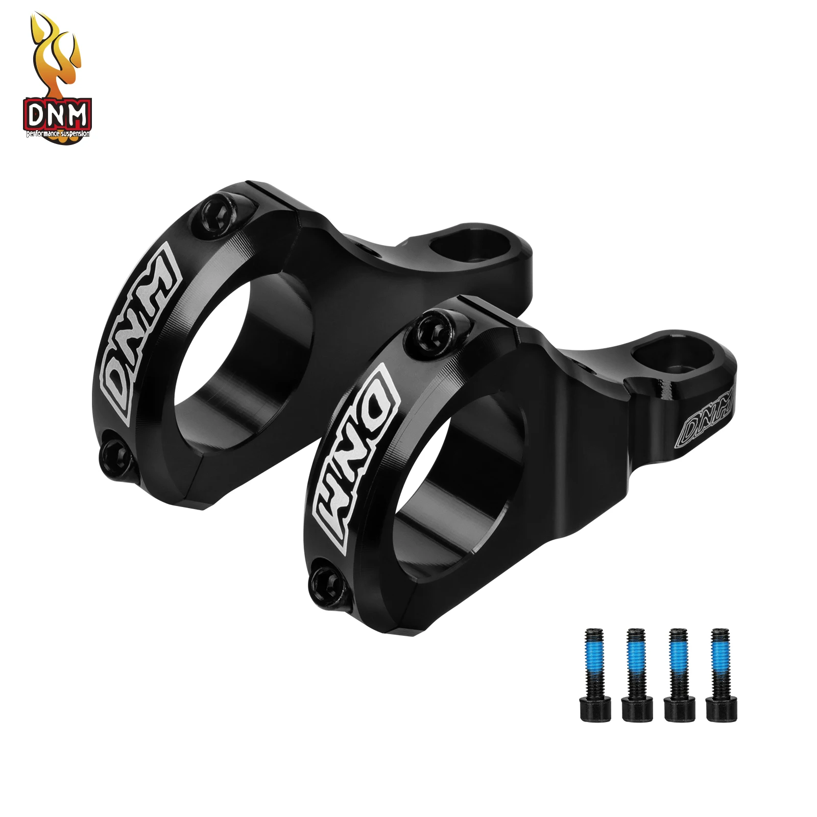 

DNM Bicycle Dual Shoulder Stem Lightweight High Strenth 31.8mm Handlebar Riser for Aggressive Downhill Riding