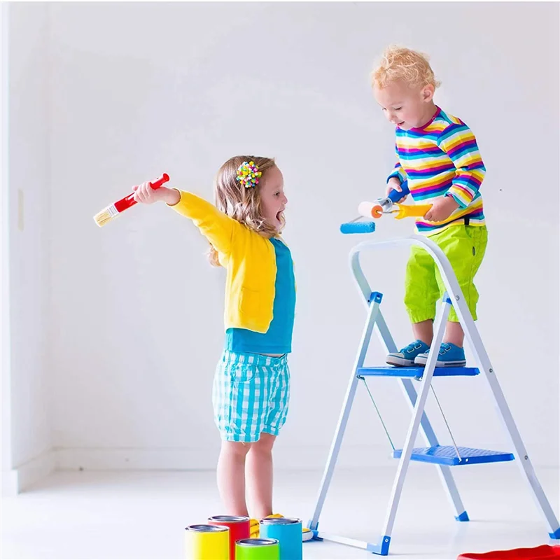 

Flash Trend 24Pcs Mini Foam Paint Roller Painting Decorating Kit 2 Inch Small Paint Roller Tray Set For Wall Painting Repair Bru