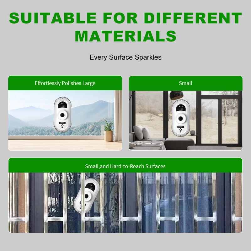 Window cleaning Intelligent window cleaning unit