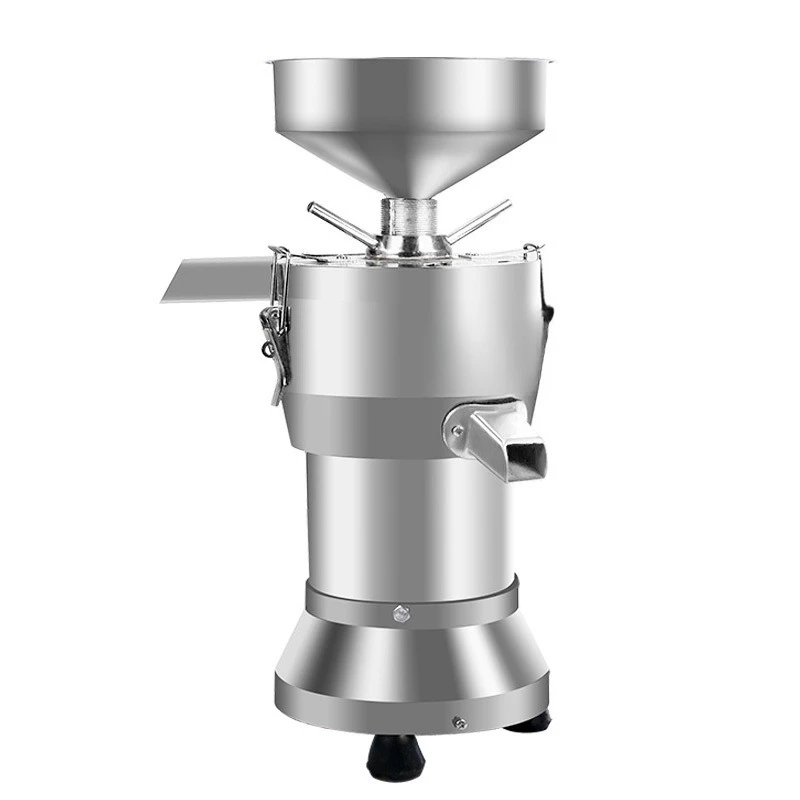125 type commercial stainless steel funnel slurry self-separation pure copper core motor stone grinding grinder