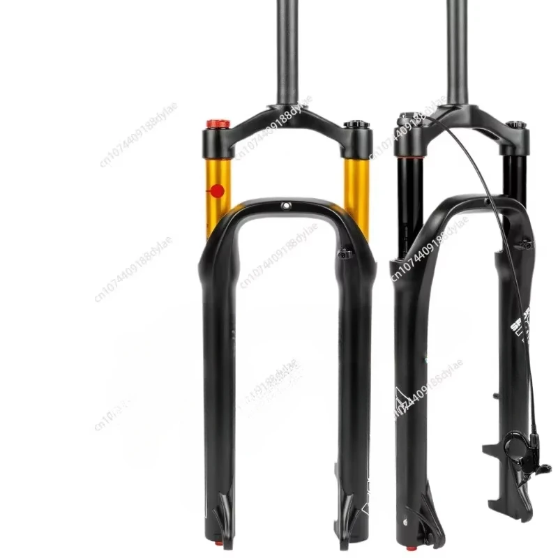 Snowmobile ATV shock absorber front fork damping adjustable air fork 26 * 4.0 fat tire 135MM fork width