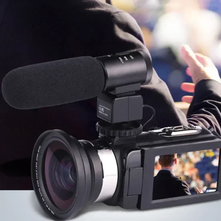 WIFI 4K Video 48MP Home WiFi Live Camcorder DV Digital للبث المباشر لمدونات الفيديو المباشرة