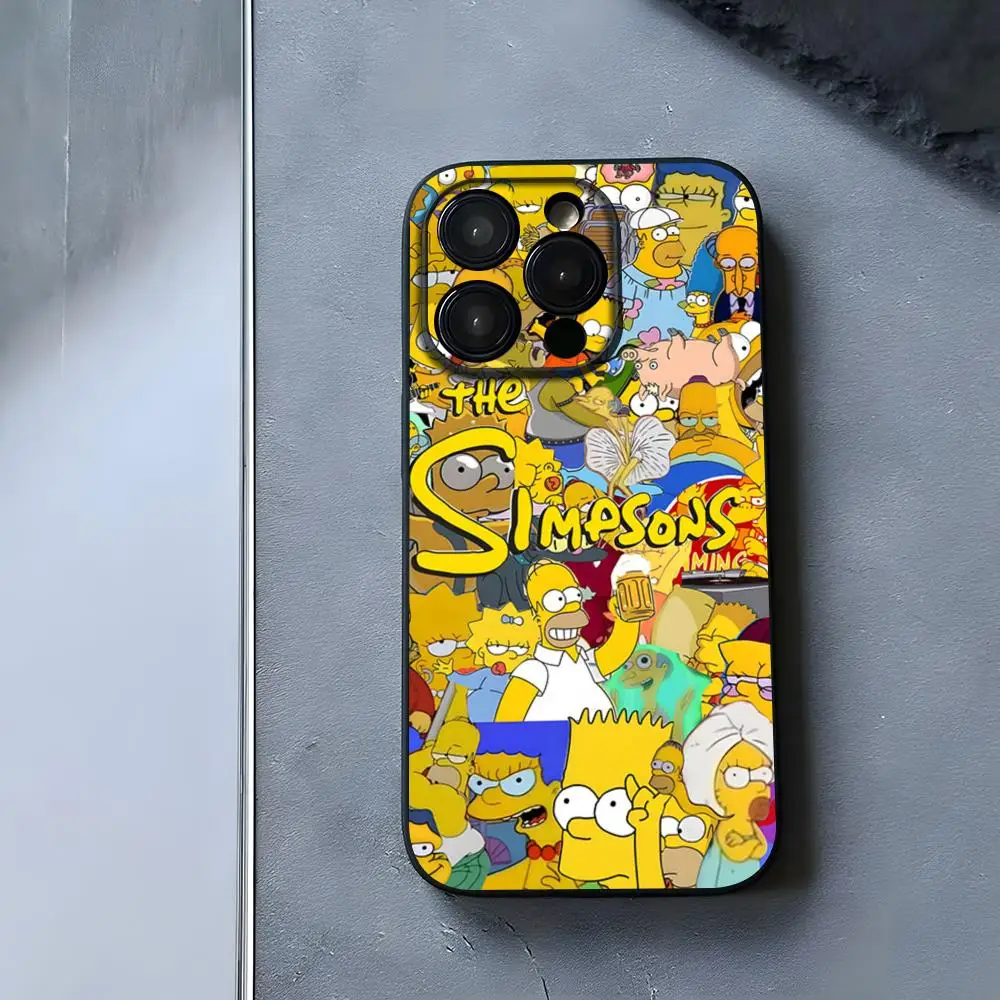 Phone Disney Case For Samsung Homer S 24 23 22 21 20 plus ultra Funny a 24 anti peeping Family Simpson 34 54 53 luxury Cartoon B