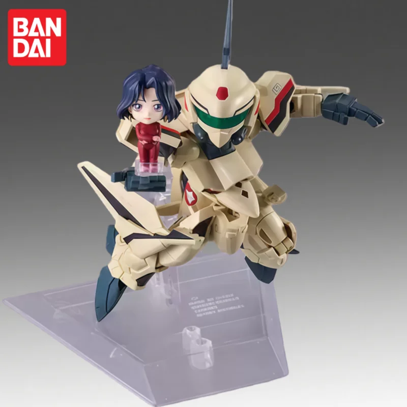 

В наличии Bandai Original Banpresto The Super Dimension Fortress Macross Vf 19, экшн-фигурка, модель куклы, новая в штучной упаковке