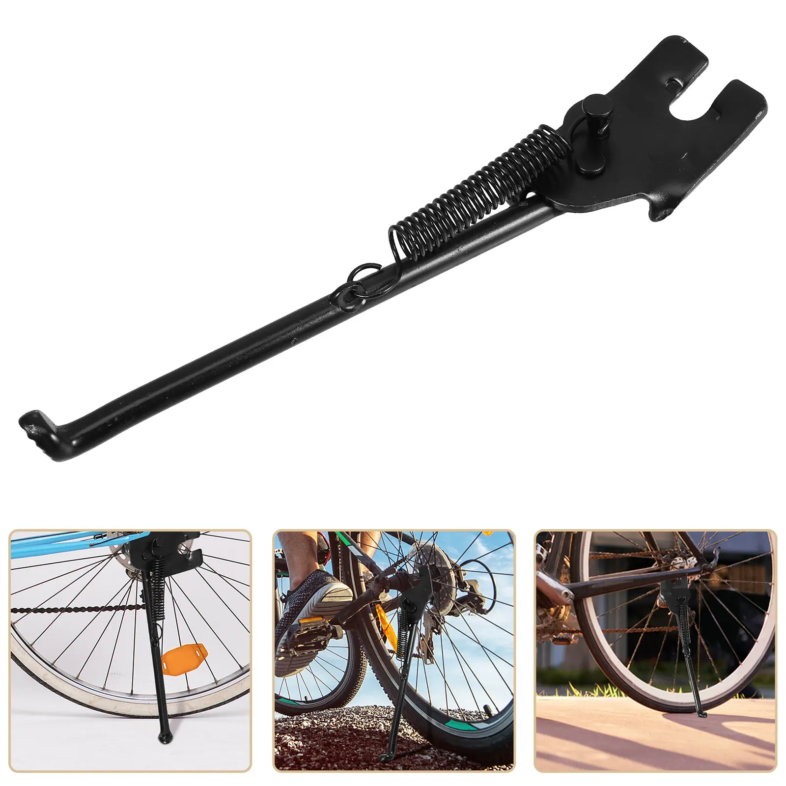 

Kids Bike Kickstand Metal Replacement Kickstand for Children's Bicycles Wear-Resistant Stable Parking Support Rear Mount Bicycle