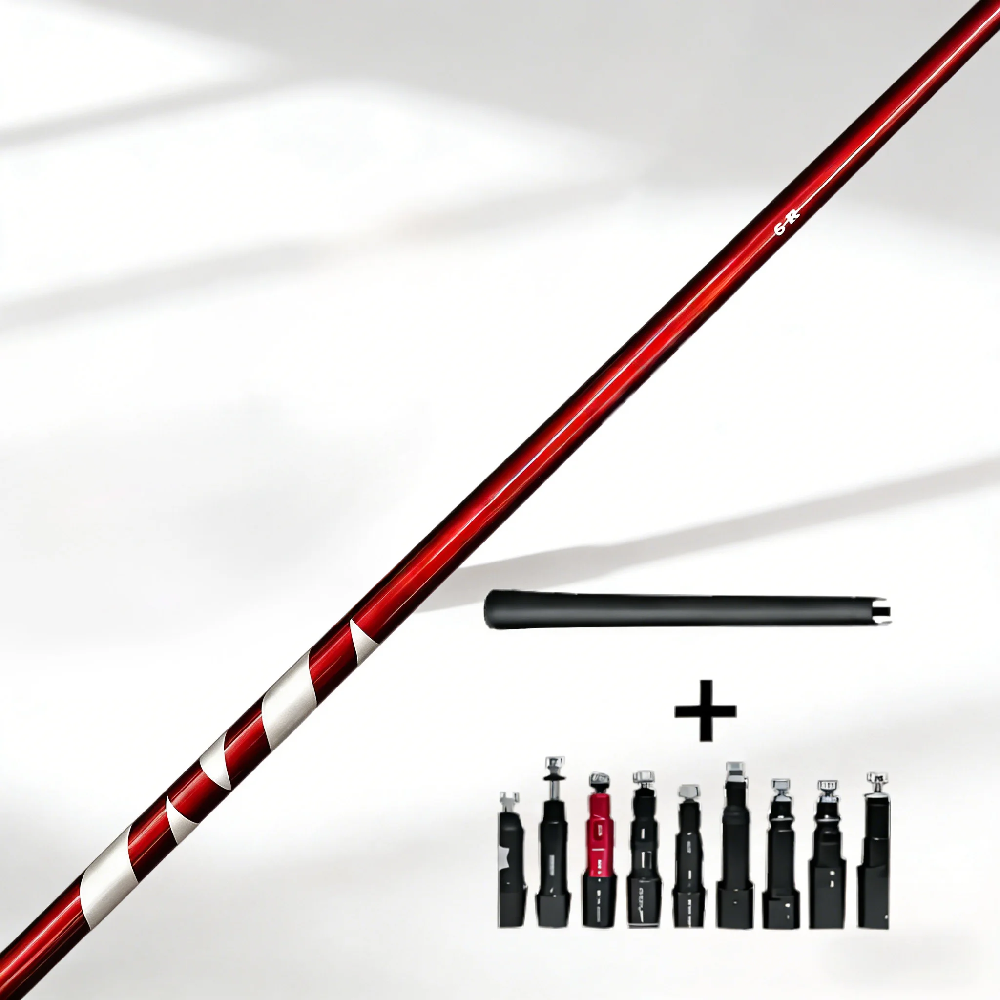 

Red Fashionable Golf Shaft, Professional-Grade Driver, Fairway Wood, Hybrid Shaft, High Forgiveness, Easy to Hit, Stable Model