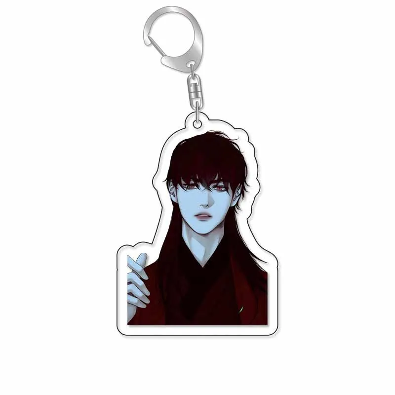 Hot Comic Q Version Acrylic Keychain Anime Fashion Figure Girls Boys Cartoon Backpack Charm Pendant Car Keychain Fans Gifts Toys view 3