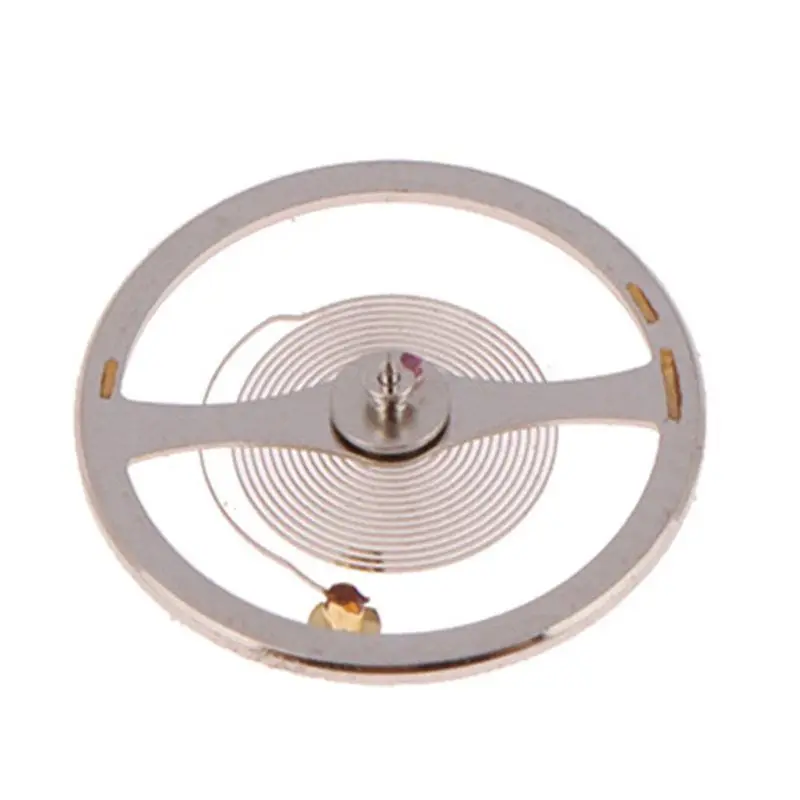 [NEW!A47U】 White Balance Wheel With Hairspring For Watch Movement Accessories For Watchmaker- NH35/36 Production In China
