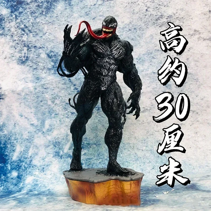 30cm Venom Ratio Version Marvel Villain Gk Model Decorative Ornament Statue Character Statue Birthday Gift