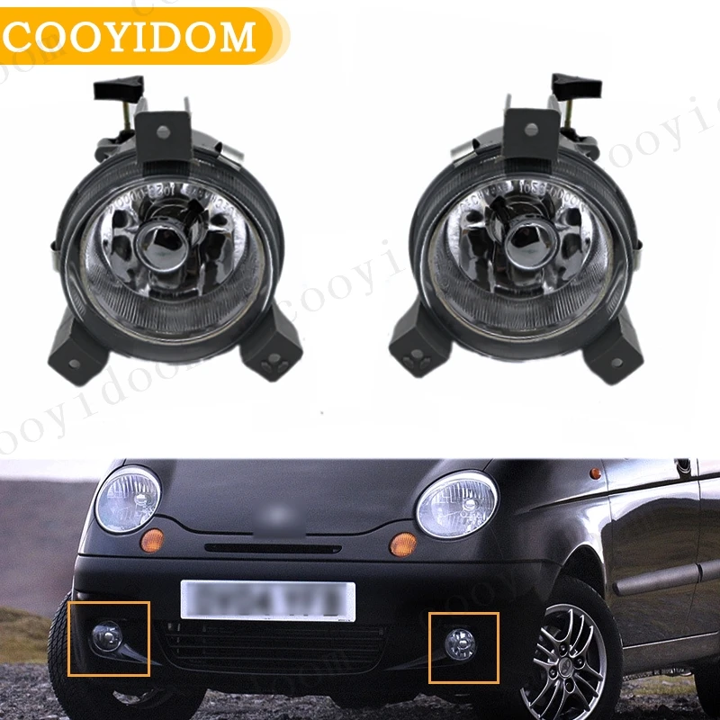 Car daytime driving light Headlight Front Fog Lamp Driving Lamp  front bumper  Foglight For Chevrolet Daewoo Matiz 2001-2005