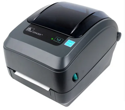 GX430T 300dpi 4inch USB Barcode Printer High Performance Thermal Transfer POS Label Waybill Receipt Sticker Stock