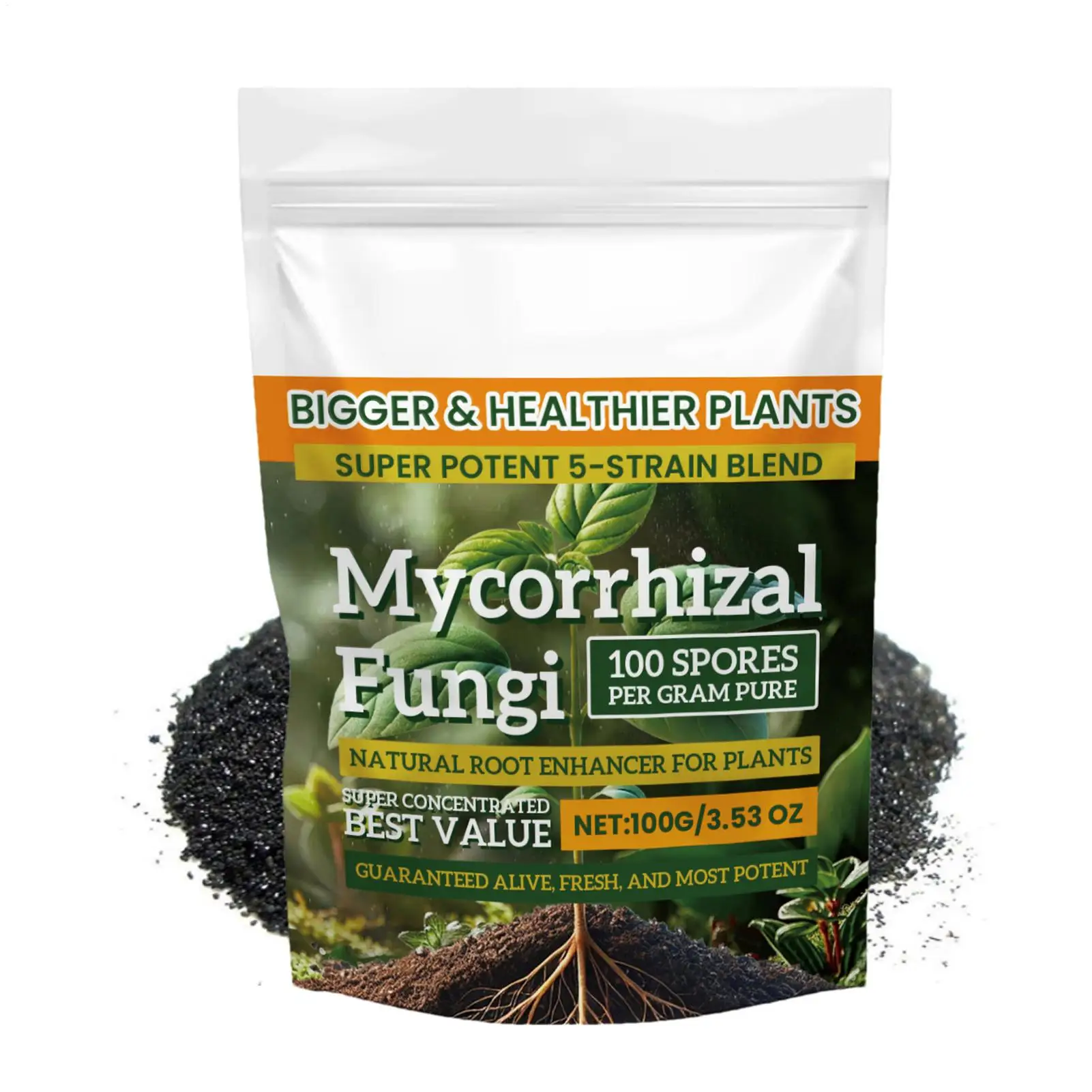 Plant Growth Promoter 100g Plant Enhancer Nutrient Powder Rich Nutrients Fast Rooting Powder for Mixed Culture Hydroponics and