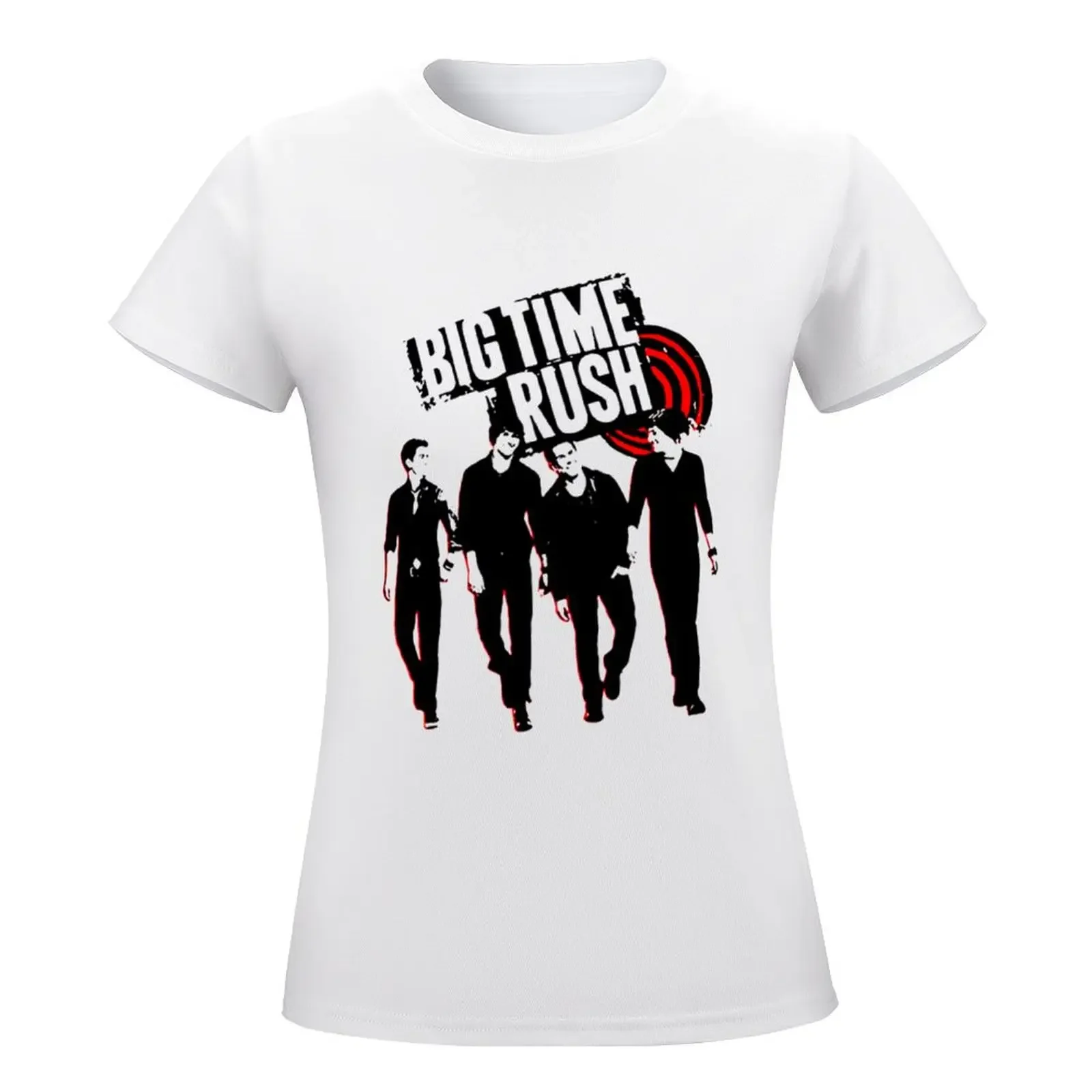 Big Time Rush Band T-shirt anime clothes Blouse luxury designer clothing Women