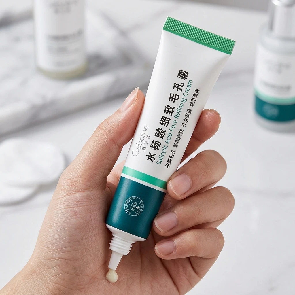 Skincare Salicylic Acid - 1/2/3 ชิ้น ครีมกระชับรูขุมขนด้วยกรดซาลิไซลิก สำหรับการดูแลผิวให้กระจ่างใสและเพิ่มความชุ่มชื้น เซรั่มกรดซาลิไซลิก สำหรับการดูแลผิวให้กระจ่างใสและเพิ่มความชุ่มชื้น