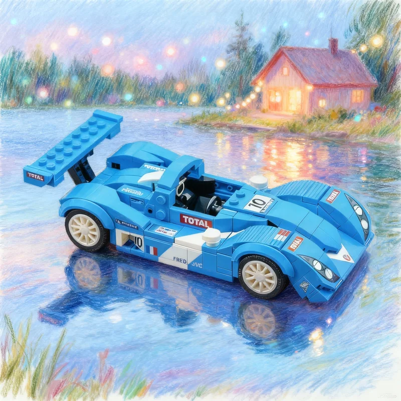 

Набор строительных блоков MOC City Champions Lola Judd Vaillant, 327 деталей, конструктор, рождественский подарок, развивающая игрушка, обучающие кирпичики