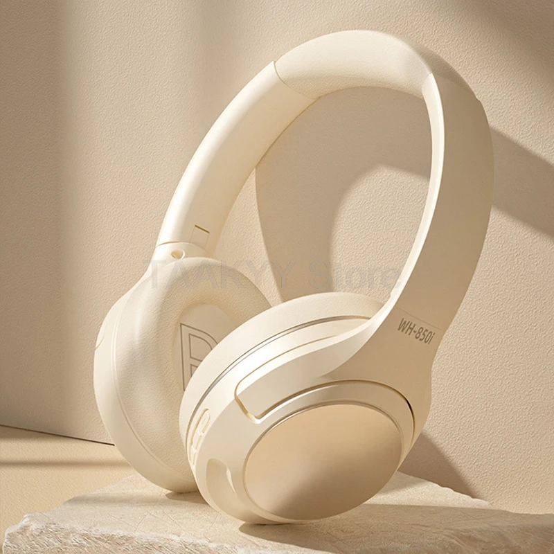 

ANC Over-ear Headphones Wireless Bluetooth Headphones Foldable wired Connection Mode HiFi with Microphone for Laptops E-Sports